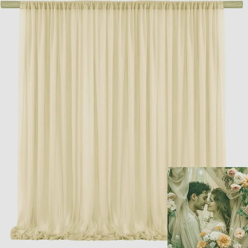 Rideaux en Mousseline