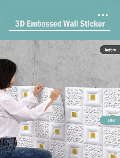 Revêtement Autocollant Mural 3D