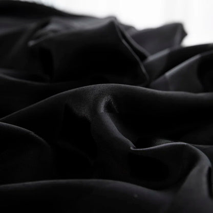 Parure Housse de couette rayée en Satin