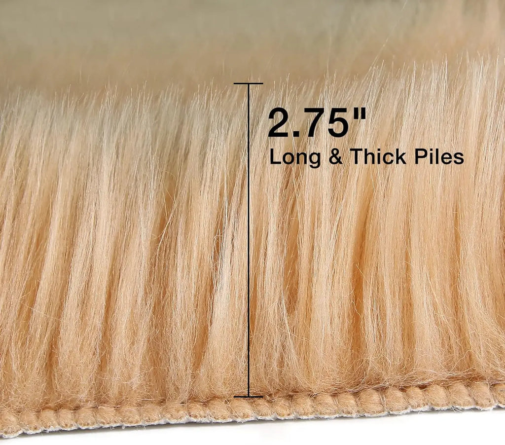 Tapis en Fausse Fourrure