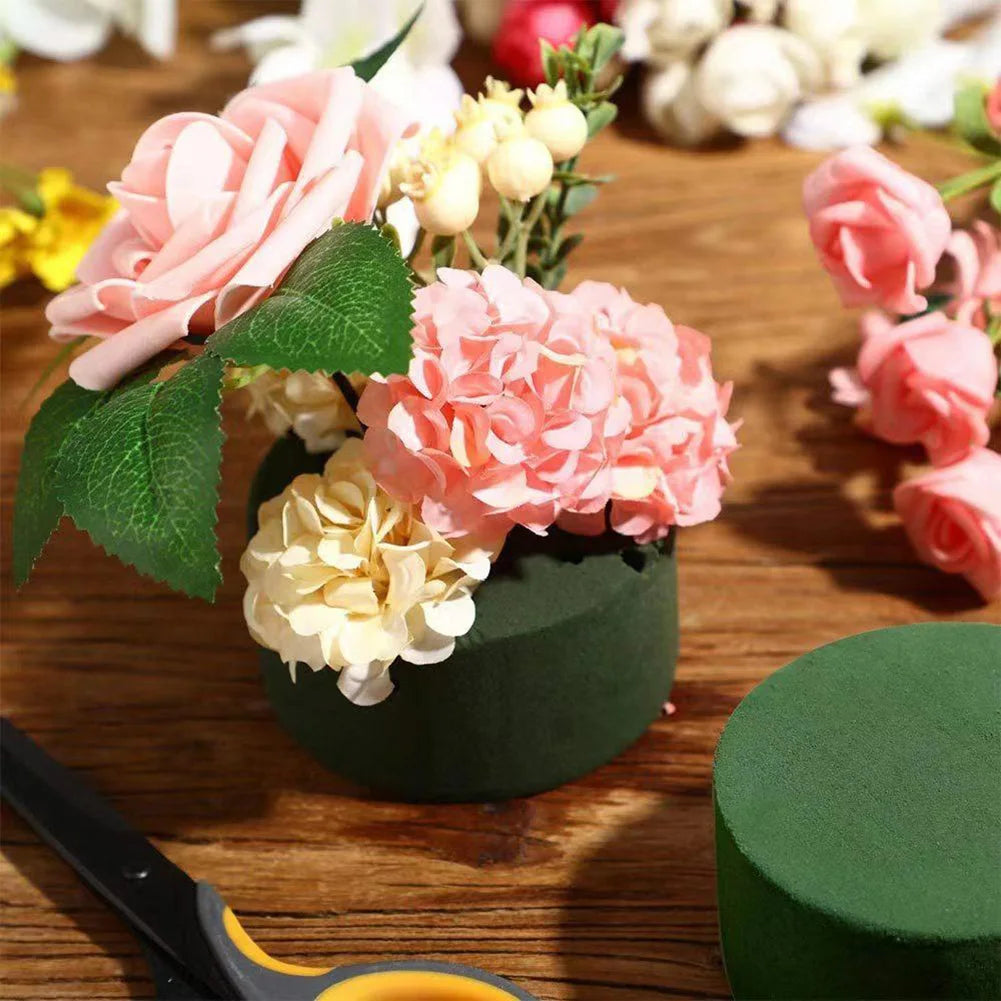 Fleur Artificielle Cylindre de Mousse