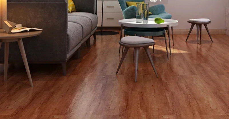 Autocollant de Sol grain de bois