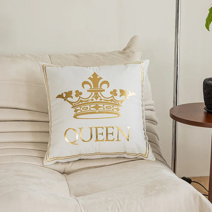 Housse de Coussin Peluche