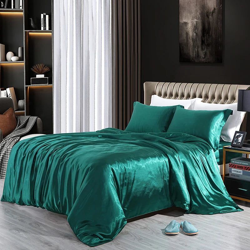 Parure Housse de Couette en Soie
