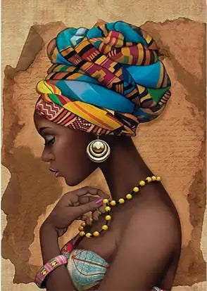 Tableau Moderne Art Africain
