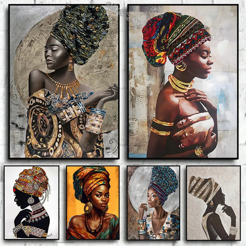 Tableau Moderne Art Africain