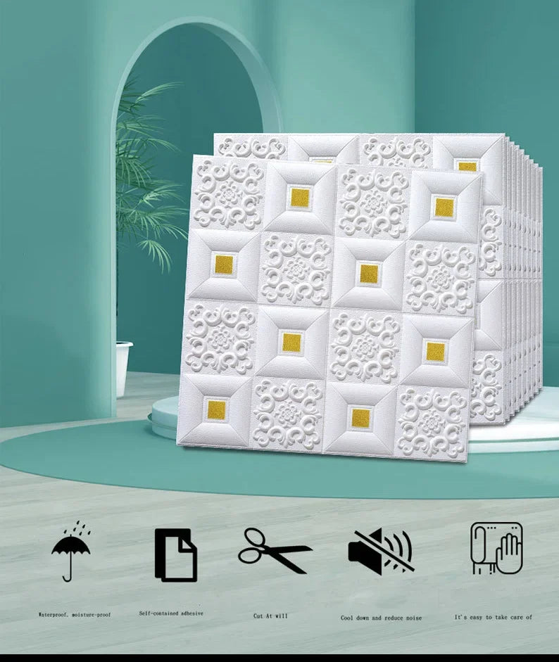 Revêtement Autocollant Mural 3D