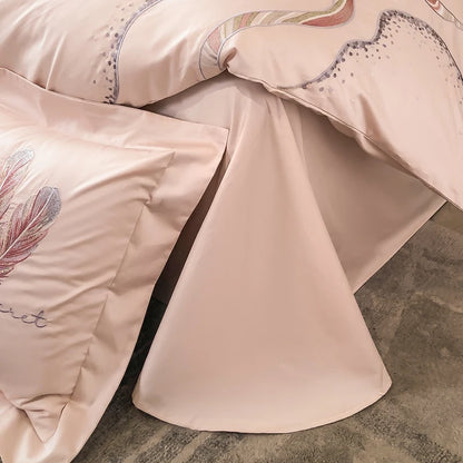 Parure de lit Brodée