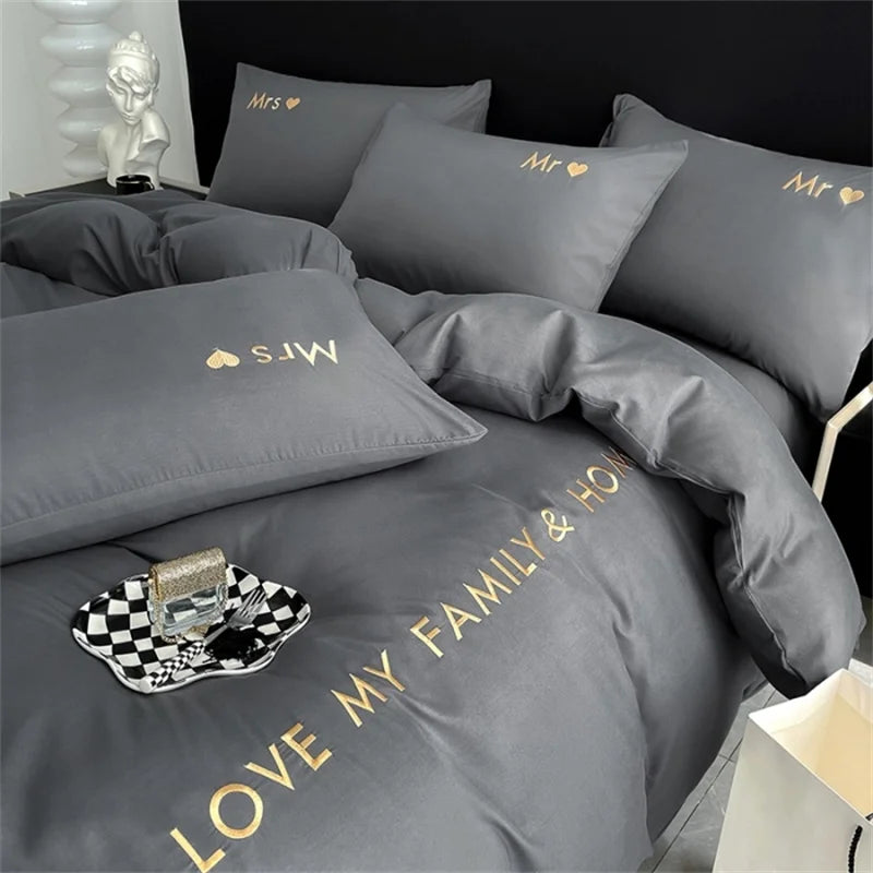 Parure Housse de Couette Style Nordique