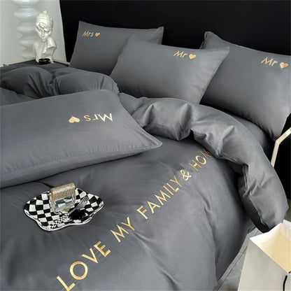 Parure Housse de Couette Style Nordique