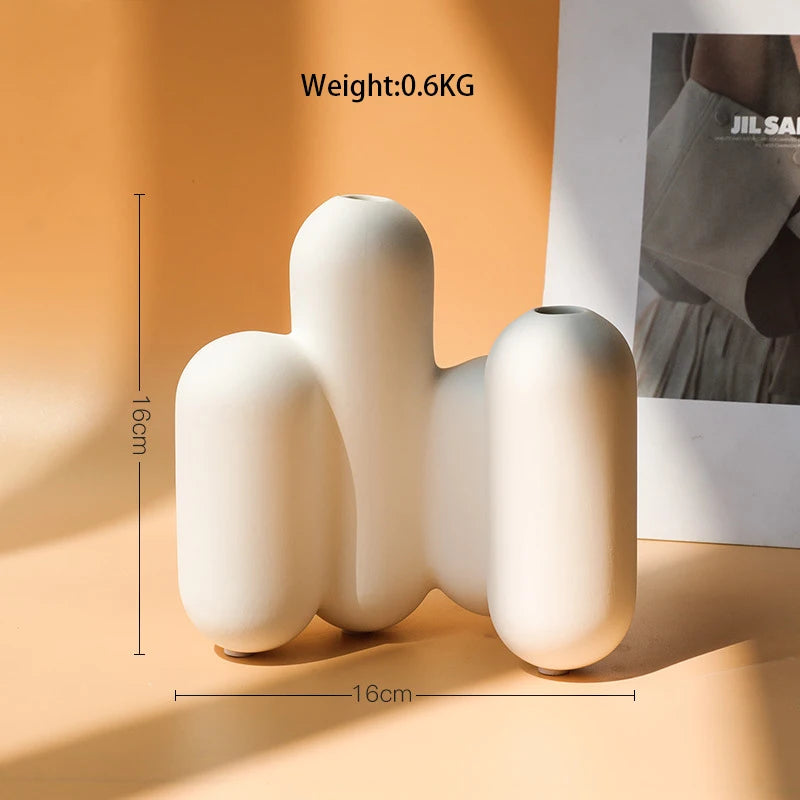 Vase Nordique Blanc