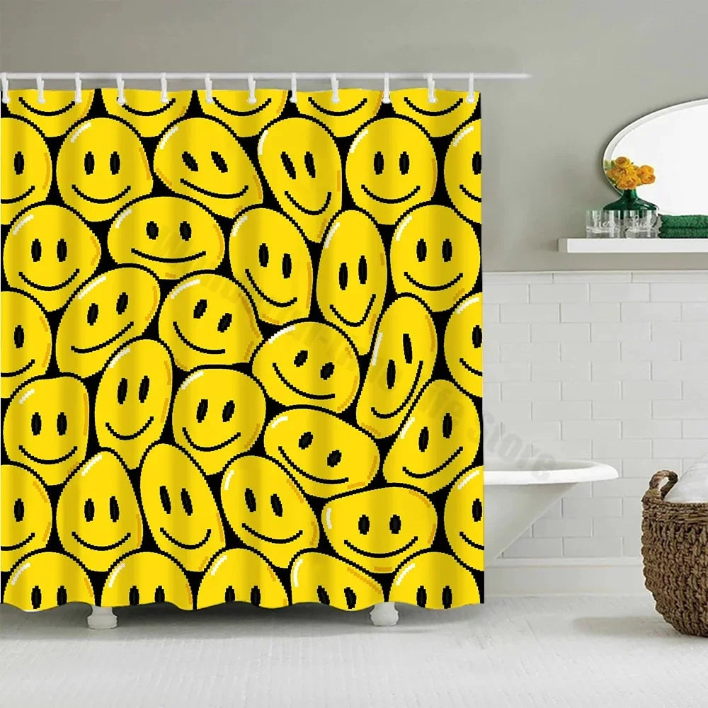 Rideaux de Douche en Tissu