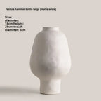 Vase en Céramique motif Martelé