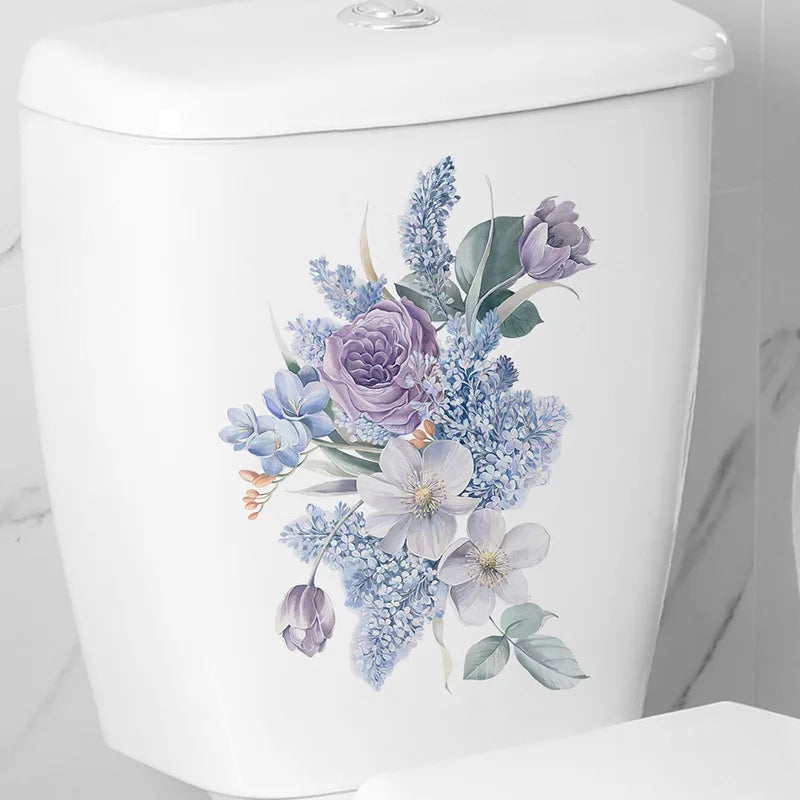 Autocollant Mural Plante WC