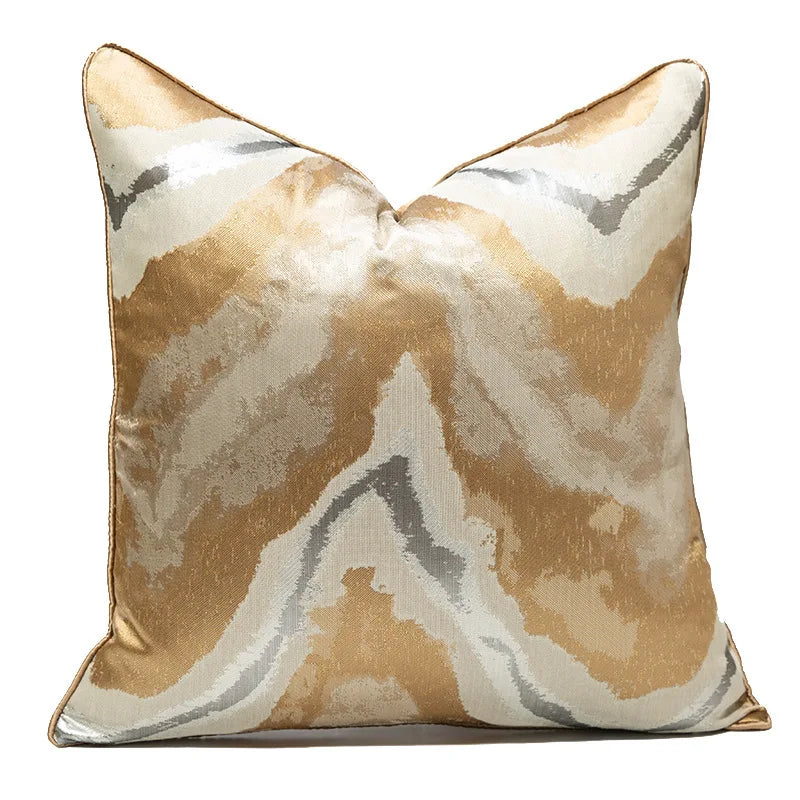 Housse de Coussin Dorée