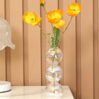 Vase en Verre à Bulles style Nortique