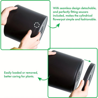 Pot de Fleurs en Plastique