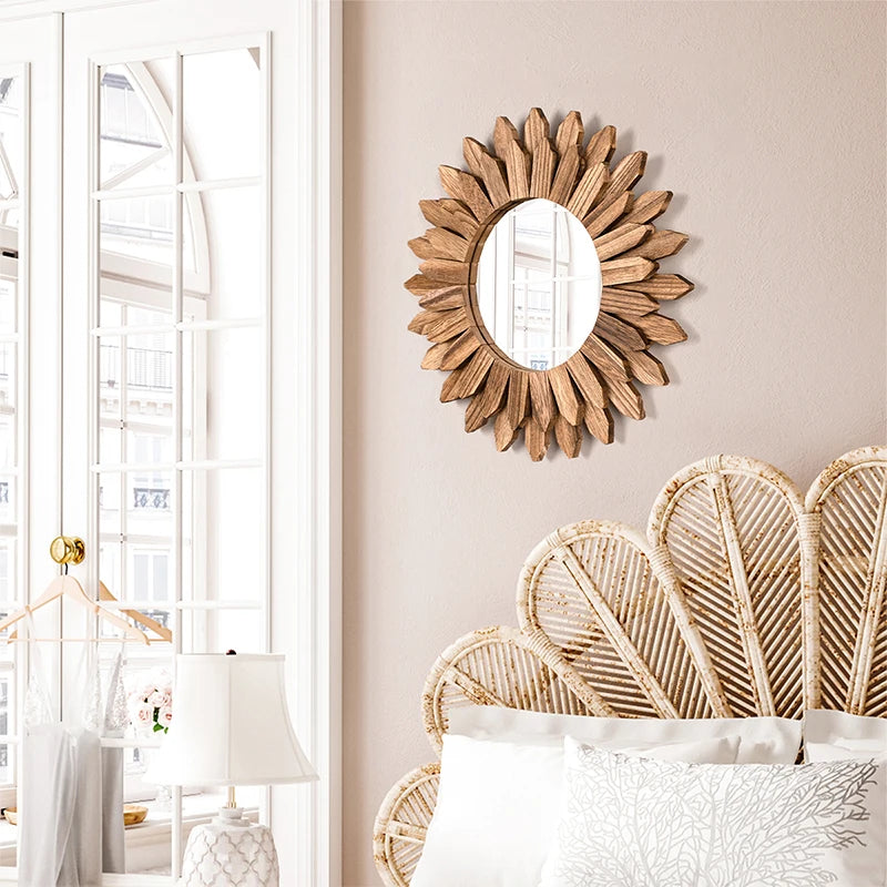 Miroir Décoratif Mural Rond