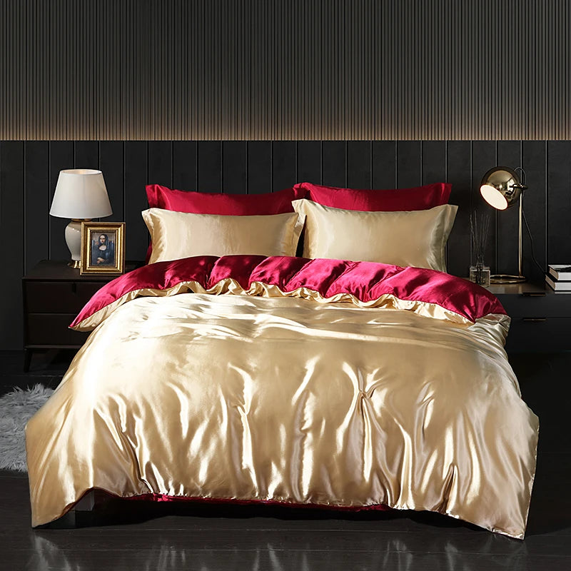 Parure Housse de Couette en Soie