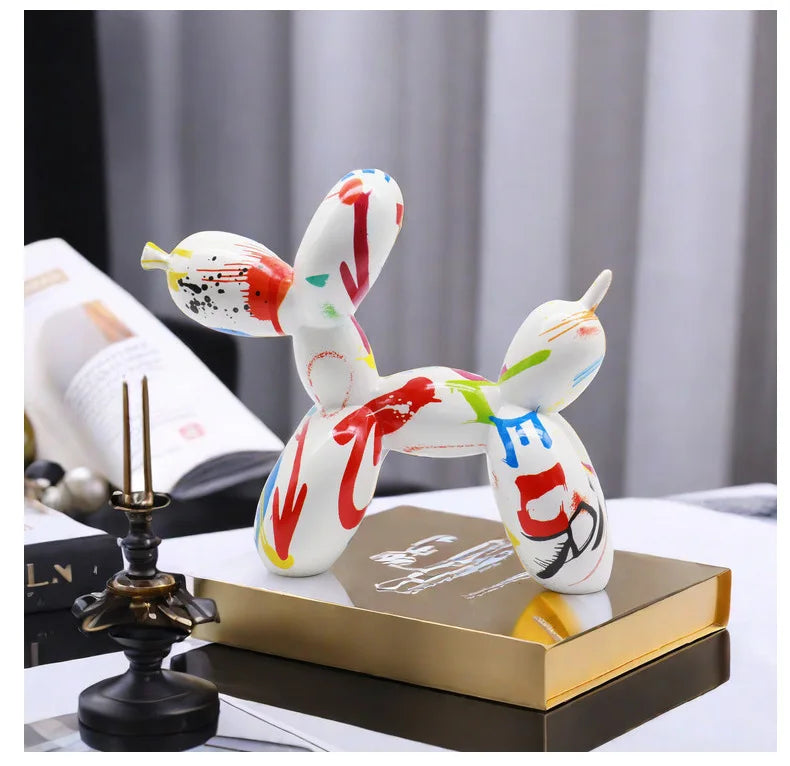 Figurine Chien Ballon Colorée