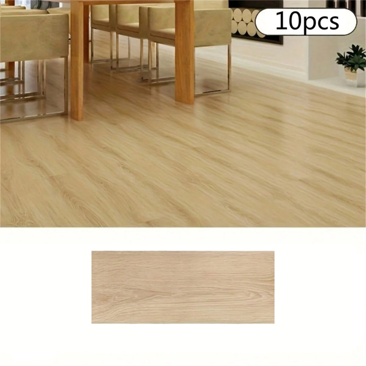 Autocollant de Sol effet bois