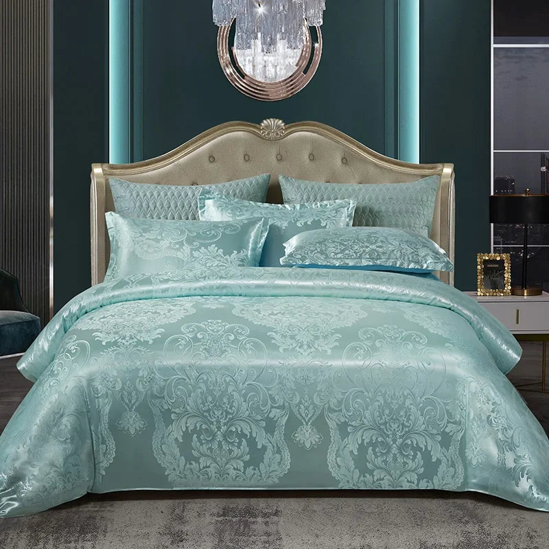 Parure Housse de Couette en Satin