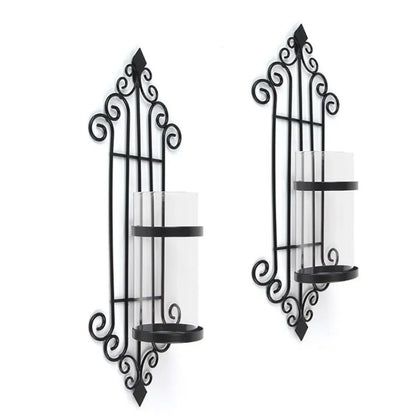 Bougeoir Mural en Métal