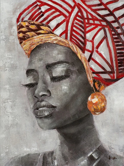 Tableau Moderne Art Africain