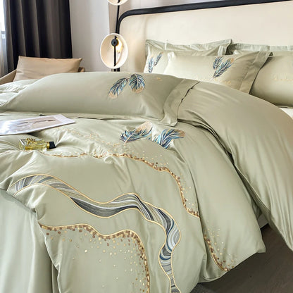 Parure de lit Brodée