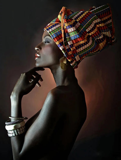 Tableau Moderne Art Africain