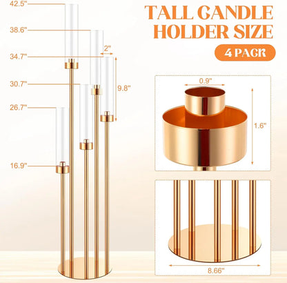 Bougeoir de Sol Doré