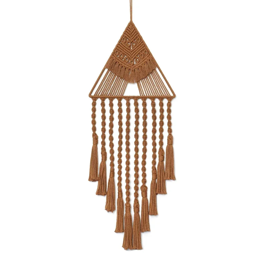 Décoration Murale en Macramé Bohème