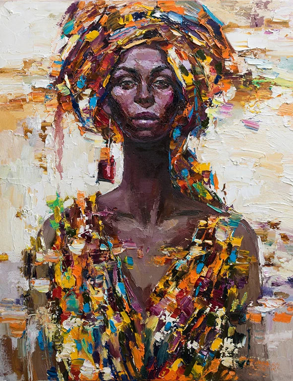 Tableau Moderne Art Africain