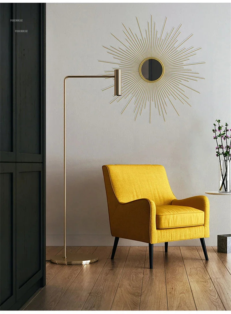 Miroir Décoratif en Métal