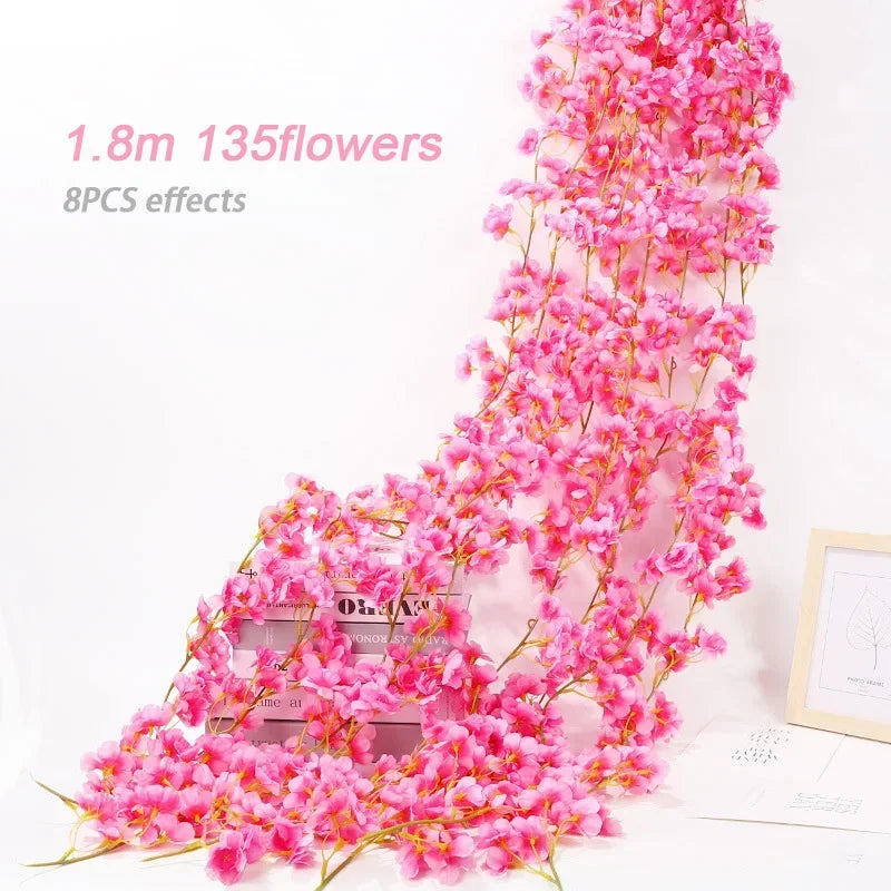 Fleur Artificielle Guirlande de Cerisier