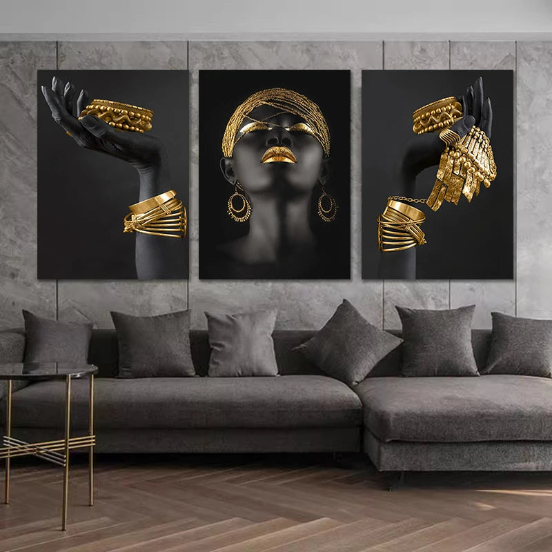 Tableau Moderne Art Africain
