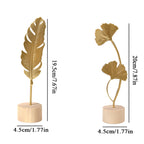 Sculpture de Feuilles de Ginko