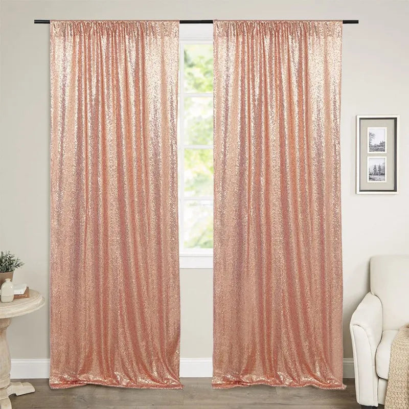 Rideaux  à Paillettes