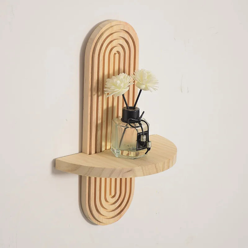 Étagères Murales en Bois