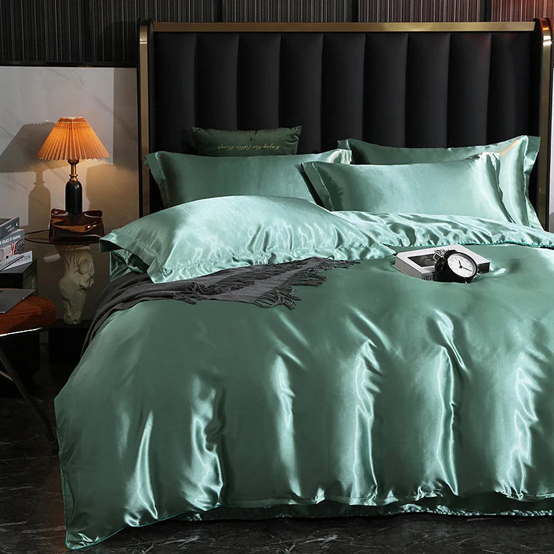 Parure Housse de Couette en Soie