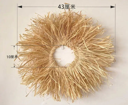 Décorations Murales  en raphia