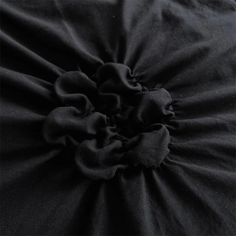 Parure de Lit à Fleurs Torsadées