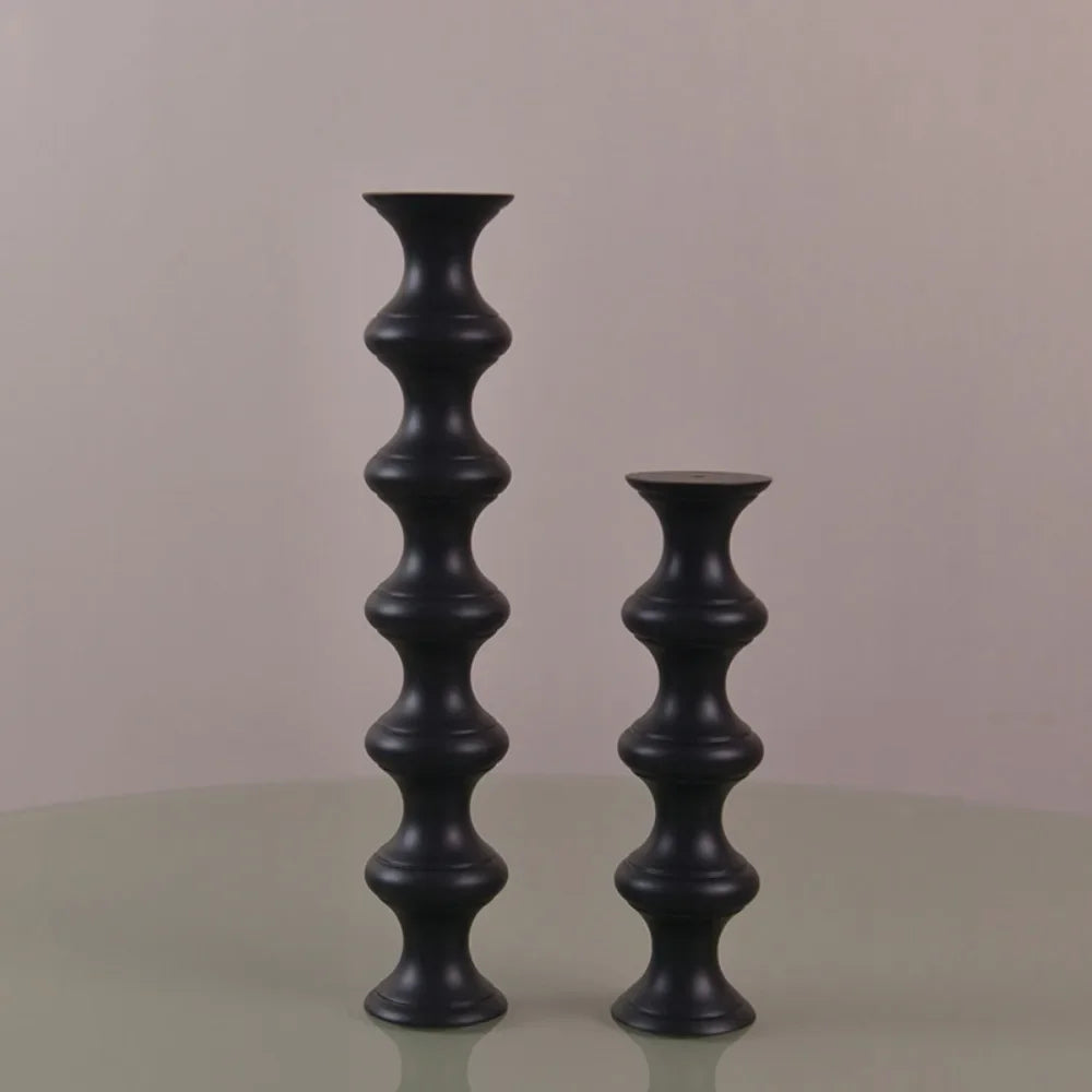 Bougeoir en Bois fait  à la main