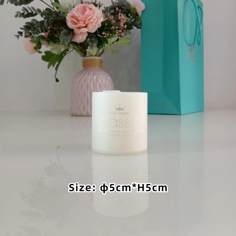 Bougies Pilier Blanc Ivoire