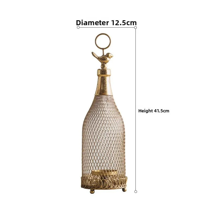 Bougeoir  Européen Rétro en fer