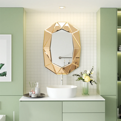 Miroir Décoration Asymétrique