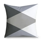 Housse de Coussin Décorative Gris