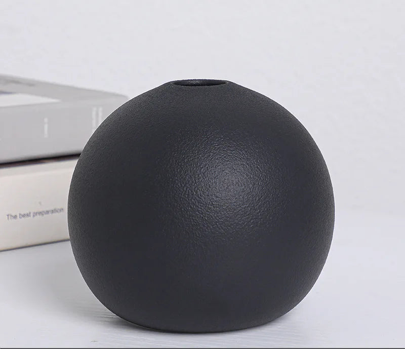 Vase en Céramique Rond