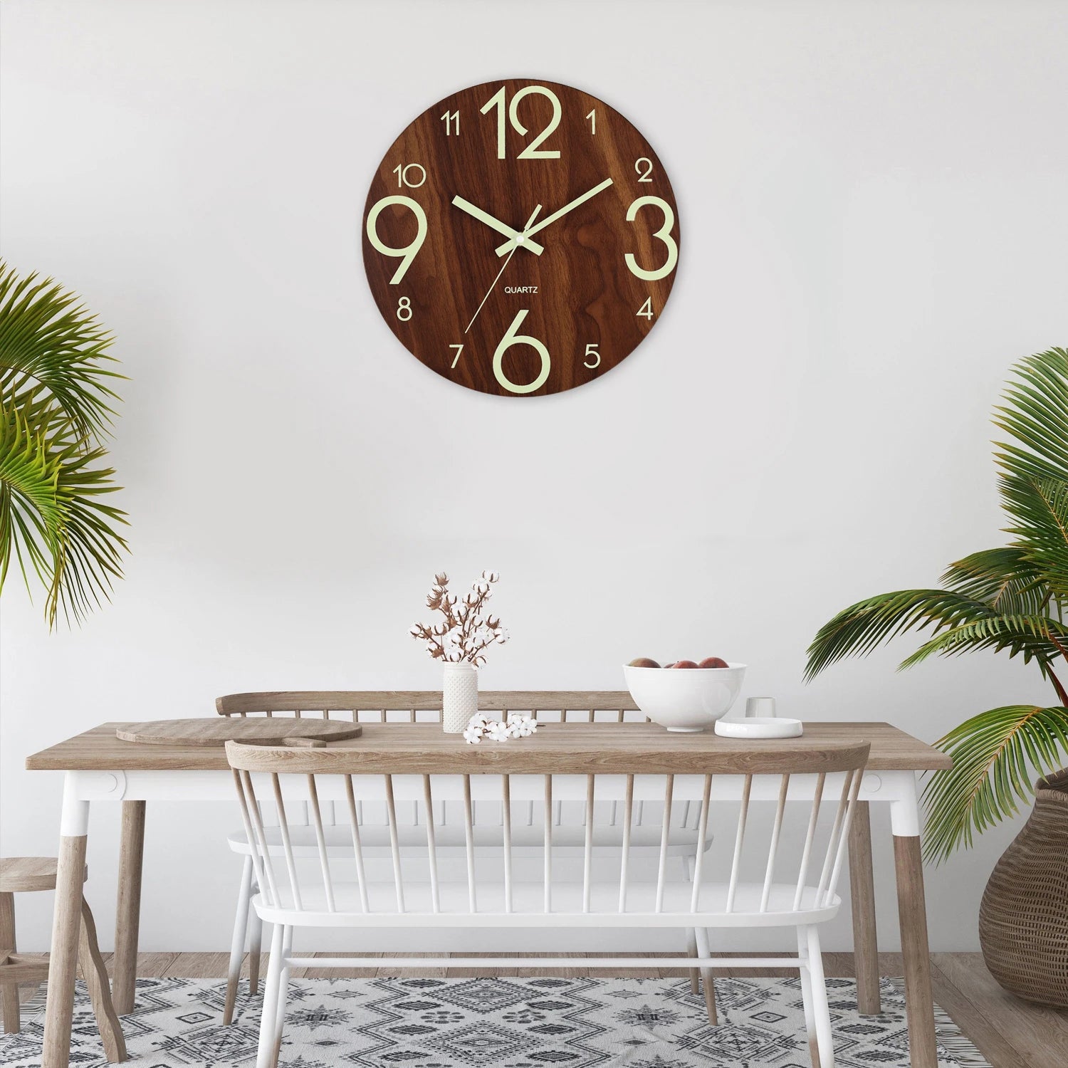 Horloge Murale Lumineuse