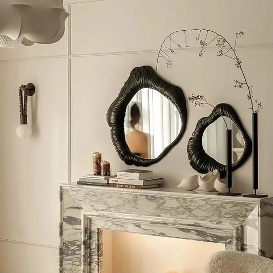 Miroir Décoratif Vintage Ondulé